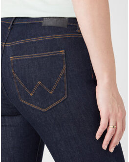 Wrangler Skinny wild flower - maat 27-30 Blauw