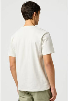 Wrangler Small graphic tee vintage Wit - L