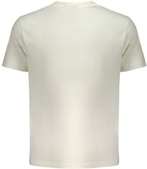 Wrangler T-shirt Ww0xu4w Korte Mouwen ronde Hals Tee - maat M Ivoor