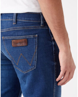 Wrangler W15qcj027 blue denim Blauw - 31-30