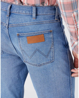 Wrangler W18 sylz70 blue denim Blauw - 36-34