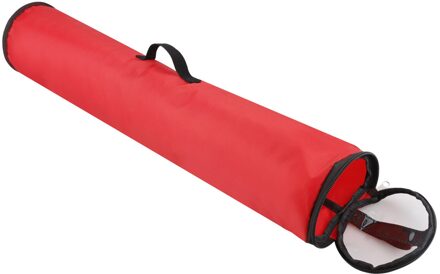 Wrap Papier Rolls Storage Lichtgewicht Organizer Stofdicht Vocht Proof Christmas Draagbare Tas rood