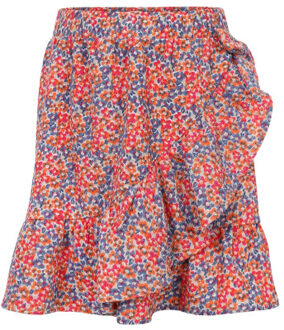 Wrap rokje summerflowers voor meisjes in de kleur Veelkleurig - 92