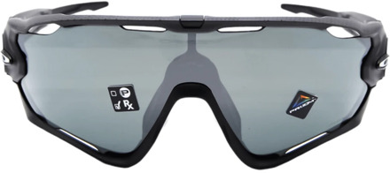 Wraparound Matte Black Zonnebril Oakley , Black , Heren - 31 MM