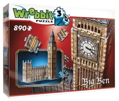 wrebbit 3D puzzel Big Ben - 890 stukjes