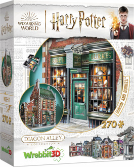 wrebbit 3D Puzzel - Harry Potter Borgin & Burkes (270 stukjes)