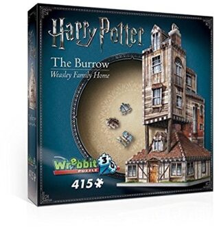 wrebbit 3D Puzzel - Harry Potter The Burrow - 415 stukjes
