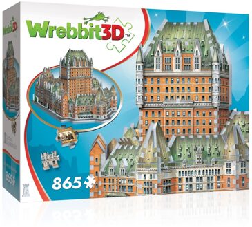 wrebbit 3D Puzzle - Chateau Frontenac (865 stukjes)