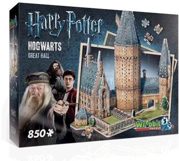 wrebbit 3D Puzzle - Harry Potter - Hogwarts, Great Hall
