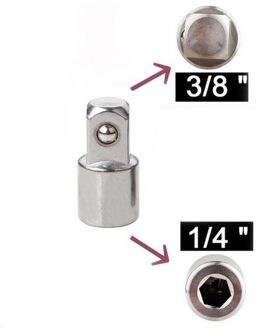 Wrench Adapter Converter Chroom Vanadium Staal Voor Wrench Mouwen Adapter 1 4