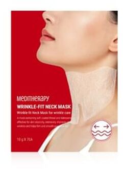 Wrinkle-Fit Neck Mask Set 10g x 7 sheets