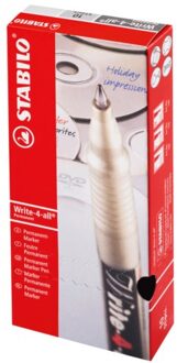 Write-4-All - Permanent Marker - Medium 1 mm - Zwart - per stuk