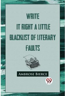 Write It Right - Ambrose Bierce