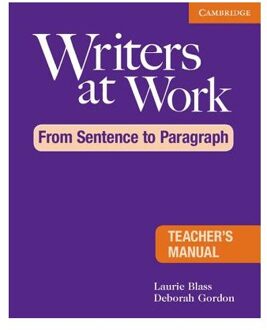 Writers At Work - Blass, Laurie