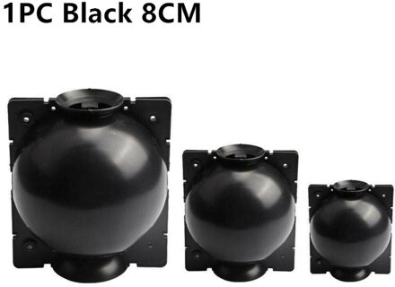 Wroeten Bal Enten Hoge Druk Plant Wroeten Groeiende Doos Fokken Case Voor Tuin Home Decor Tuin 1stk zwart 8CM