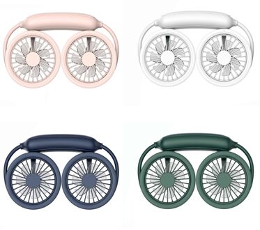 WS36S Multifunctionele Opknoping Hals Fan Usb Opladen Mini Opknoping Hals Bladloze Ventilator Outdoor Sport Ventilator Luchtkoeler