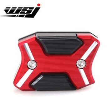 Wsj Carbon Crash Cnc Aluminium Motorfiets Motor Slider Frame Protector Falling Bescherming Voor GSX250R GW250 DL250 Rood