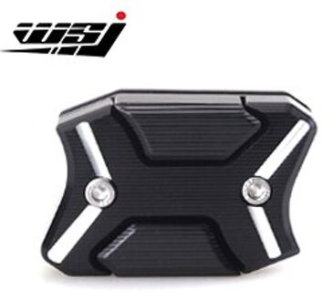 Wsj Carbon Crash Cnc Aluminium Motorfiets Motor Slider Frame Protector Falling Bescherming Voor GSX250R GW250 DL250 zwart
