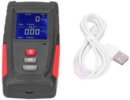 WT3121 Elektromagnetische Straling Tester Anti-Straling Monitor Voor Huishoudelijke Apparaten 600Mah