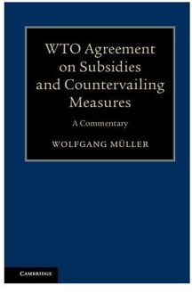 WTO Agreement on Subsidies and Countervailing Measures