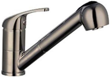 WÜRZBURG mengkraan keuken met uittrekbare sproeier | roestvrij staal-look - 86268 86268