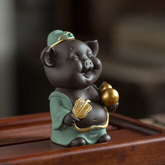 Wufu Varken Thee Huisdier Decoratie Kan Verhogen Boutique Creatieve Home Decoratie Creatieve Thee Tafel Thee Dienblad Thee Set Accessoires Sieraden Blessing