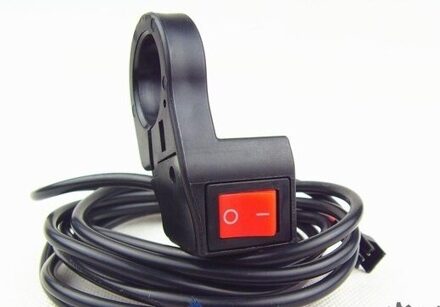 Wuxing single op/off schakelaar elektrische fiets universele gebruik op/off schakelaar