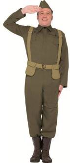 WW2 Home Guard leger kostuum - Maatkeuze: Maat M