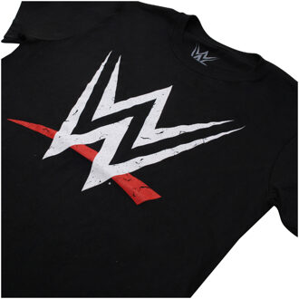 WWE Logo Heren T-Shirt - Zwart - XXL