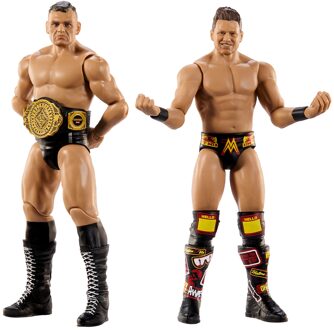 WWE Main Event Showdown 2-Pack Series 20 Gunther vs The Miz Action Figures (6 )