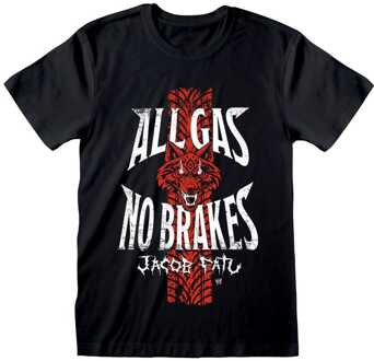 WWE T-Shirt All Gas Black Size M