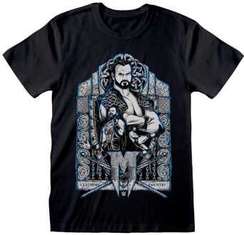 WWE T-Shirt Drew Black Size M