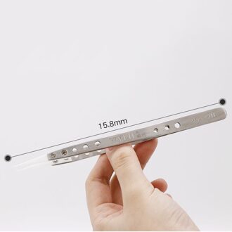 Wylie Keramische Pincet Hand-Gepolijst Extra Sharp, Anti-Statische, Sterke Corrosie Weerstand, Vingerafdruk Vliegende Lijn Pincet rechtdoor WL-14H