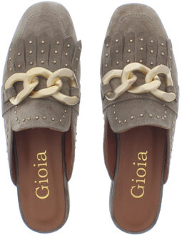 Wynne-1 muil suede | dames | maat: | suede - maat 40 Taupe