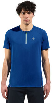 X-Alp Trail Crew Neck Hardloopshirt Heren donkerblauw - L