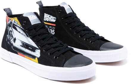 x Back To The Future High Top - Black - UK10 / EU44.5 - 44