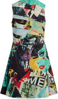 x Batman Torn Collage Skater Dress - XS