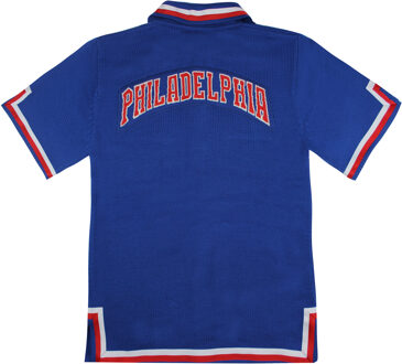x CLOT M&N Philadelphia 76ers Schietshirt - maat L Blauw