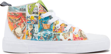 x DC Comics Batman Classic Kids' High Top - White - UK Kids 11 / EU29