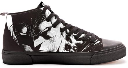 x DC Comics Batman Contrast High Top - All Black - UK 4 / EU 37 / US Men's 4.5 / US Women's 6 Zwart
