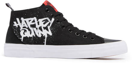 x DC Comics Harley Quinn High Top - Black - UK 6 / EU 39.5 / US Men's 6.5 / US Women's 8
