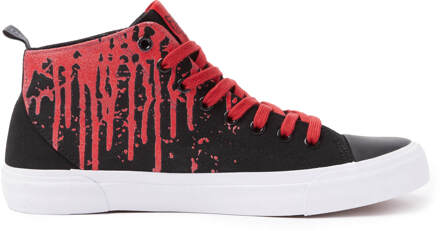 X Freddy Vs. Jason Team Freddy Zwart Adult Signature High Top - UK10 / EU44.5