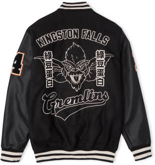 x Gremlins Varsity Jacket - Black - M Zwart