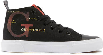 x Harry Potter Houses Gryffindor Kids' High Top - Black - UK Kids 11 / EU29