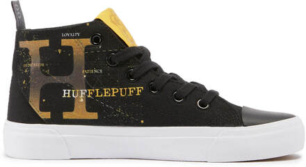 x Harry Potter Houses Hufflepuff Kids' High Top - Black - UK Kids 1 / EU33
