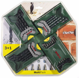 X-Line borenset - 46-delig - Voor hout, metaal en steen - Geschikt voor alle merken