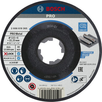 X-Lock | SFM | 115X6mm | Afbraamschijf - 2608619365