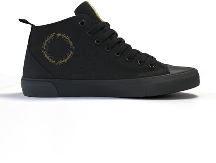 x Lord of the Rings One Ring High Top - All Black - UK 8 / EU 42 / US Men's 8.5 / US Women's 10 Zwart