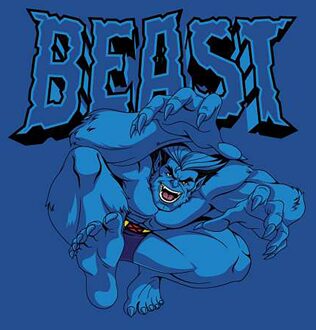 X-Men '97 Beast Unisex T-Shirt - Blue - L Blauw