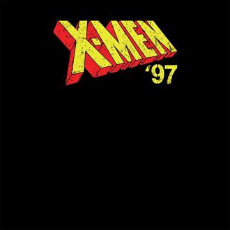 X-Men '97 Logo Unisex T-Shirt - Black - 3XL Zwart